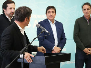 EL GOBERNADOR KICILLOF ESTUVO EN DAIREAUX