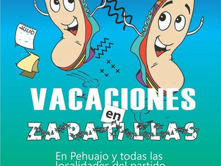PEHUAJÓ: COMIENZA "VACACIONES EN ZAPATILLAS" CON INTERESANTES PROPUESTAS