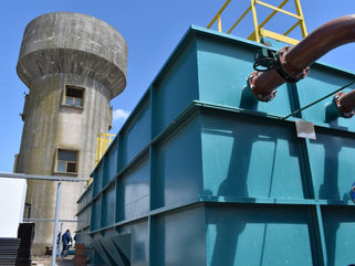 AVANZAN LOS TRABAJOS EN LA PLANTA POTABILIZADORA DE GUAMINÍ