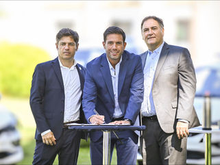 TRES LOMAS: EL INTENDENTE FIRMÓ EL CONVENIO DEL FONDO MUNICIPAL DE FOTALECIMIENTO DE LA SEGURIDAD CON EL GOBERNADOR KICILLOF
