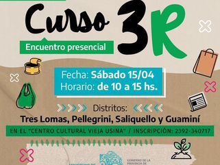 CURSO PRESENCIAL "3R" PARA DOCENTES