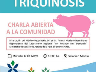 ACTIVIDADES EN DAIREAUX DURANTE LA SEMANA DE LA LUCHA CONTRA LA TRIQUINOSIS