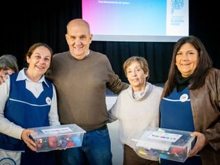 PEHUAJÓ: ENTREGA DE KITS SENSORIALES A ESTABLECIMIENTOS EDUCATIVOS