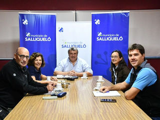 SALLIQUELÓ: EL INTENDENTE RECIBIÓ A REPRESENTANTES DEL INTA