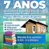LA BIBLIOTECA PÚBLICA MUNICIPAL “MARÍA LUISA TIRADO” DE GIRODÍAS CELEBRA SUS 7 AÑOS CON UNA JORNADA ABIERTA A LA COMUNIDAD
