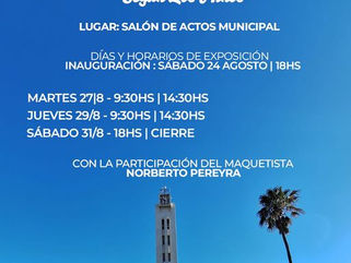 PELLEGRINI: ESTE SÁBADO COMIENZA LA EXPO MAQUETAS "SALAMONE, SEGÚN LOS NIÑOS"