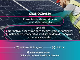 TALLER DE GENERACIÓN DISTRIBUIDA EN GUAMINÍ