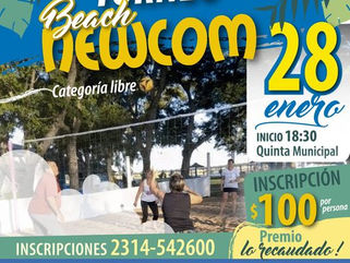 DAIREAUX: TORNEO DE BEACH NEWCOM EN LA QUINTA MUNICIPAL