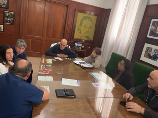 PEHUAJÓ: EL INTENDENTE ZURRO MANTUVO UNA REUNIÓN CON FUNCIONARIOS DE SALUD SOBRE TRABAJOS DE RENOVACIÓN EN LOS CAPS