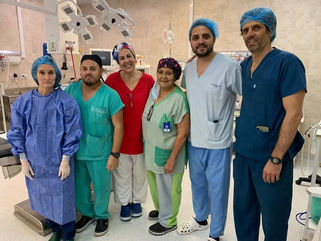 PEHUAJÓ: SE REALIZÓ EN EL HOSPITAL UNA DOBLE CIRUGÍA DE LIGAMENTOS CRUZADOS EN DEPORTISTAS