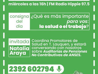 TRENQUE LAUQUEN: “ROMPIENDO CADENAS” VUELVE AL AIRE CON UNA NUEVA CONSIGNA Y UNA INVITADA ESPECIAL