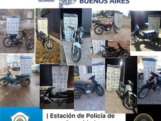 OPERATIVOS DE TRÁNSITO EN PEHUAJÓ: SE PROCEDE AL SECUESTRO DE ONCE MOTOCICLETAS Y CINCO VEHICULOS.