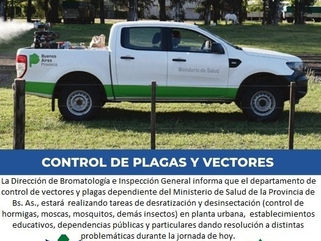 CONTROL DE PLAGAS Y VECTORES EN DAIREAUX