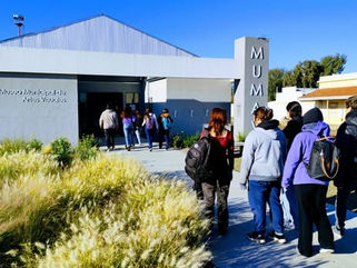 TRENQUE LAUQUEN: ESCUELAS Y DISTINTOS ESPACIOS DE FORMACIÓN ARTÍSTICA VISITARON EL MUMAV