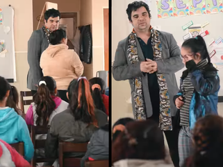 PELLEGRINI: VISITA DEL MIDMAKO A ESCUELAS DEL DISTRITO