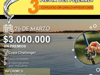 COCHICÓ SE PREPARA PARA LA 3° FIESTA DEL PEJERREY Y CONCURSO DE PESCA EMBARCADO