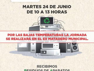SEGUNDA JORNADA DE RAEE EN TRES LOMAS