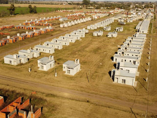 TRES LOMAS: AVANZA LA TERMINACIÓN DE LAS 48 VIVIENDAS DEL PLAN BONAERENSE II