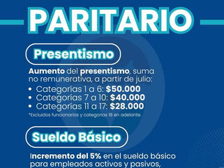 GUAMINÍ: NUEVO ACUERDO PARITARIO PARA EL PERSONAL MUNICIPAL