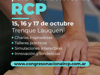 MAÑANA (MIÉRCOLES) COMIENZA EN TRENQUE LAUQUEN EL PRIMER CONGRESO NACIONAL PARA INSTRUCTORES DE RCP
