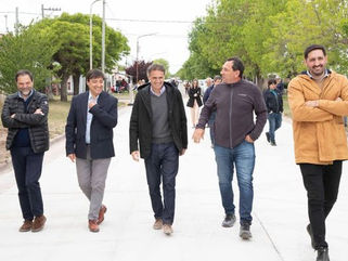 APERTURA DE CALLES RECIENTEMENTE PAVIMENTADAS EN DAIREAUX