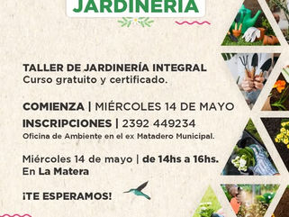 TALLER DE JARDINERÍA INTEGRAL