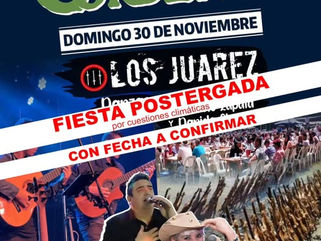 QUEDA POSTERGADA LA 15° FIESTA DEL CORDERO EN ARBOLEDAS