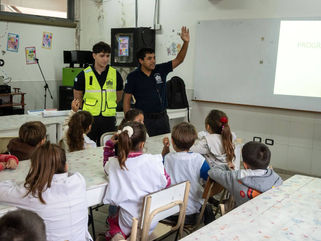 RIVADAVIA: COMENZÓ EN LAS ESCUELAS EL TALLER DE CONCIENTIZACIÓN VIAL "A RODAR"