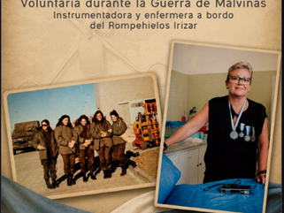 PEHUAJÓ: CHARLA ABIERTA CON SILVIA BARRERA "TESTIMONIO DE UNA VOLUNTARIA DE MALVINAS"