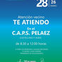 PEHUAJÓ: ESTE MIÉRCOLES EL INTENDENTE ZURRO ATENDERÁ A VECINOS EN EL CAPS PELAEZ