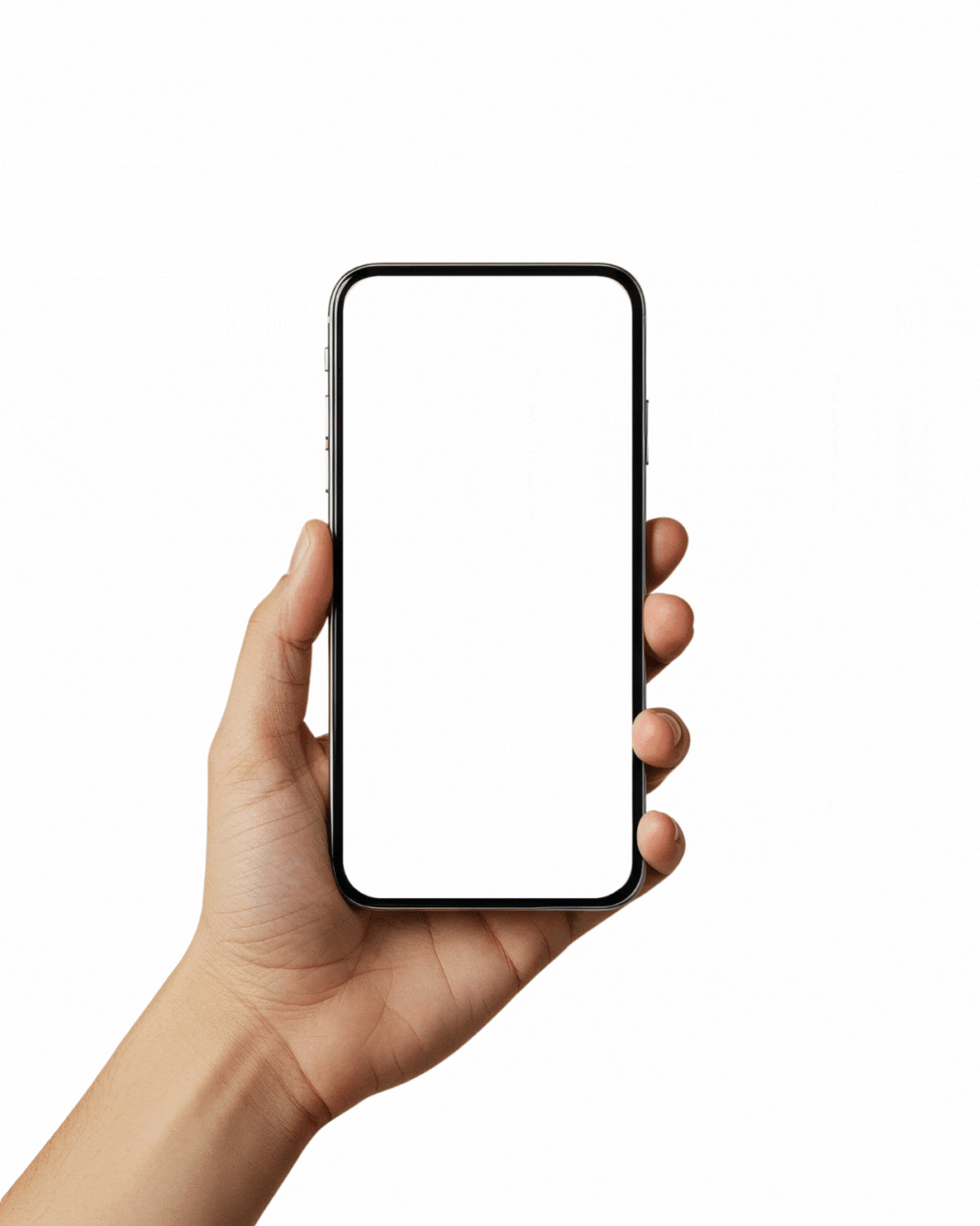 Beige Minimalist Hand Holding Phone Mockup Instagram Post.gif