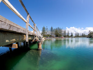 Brunswick River Beach - a popolaulr Hotspot in New South Wales for tourists and visitors