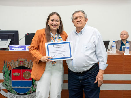 ACIA é homenageada na Câmara Municipal pelos 100 Anos de trajetória