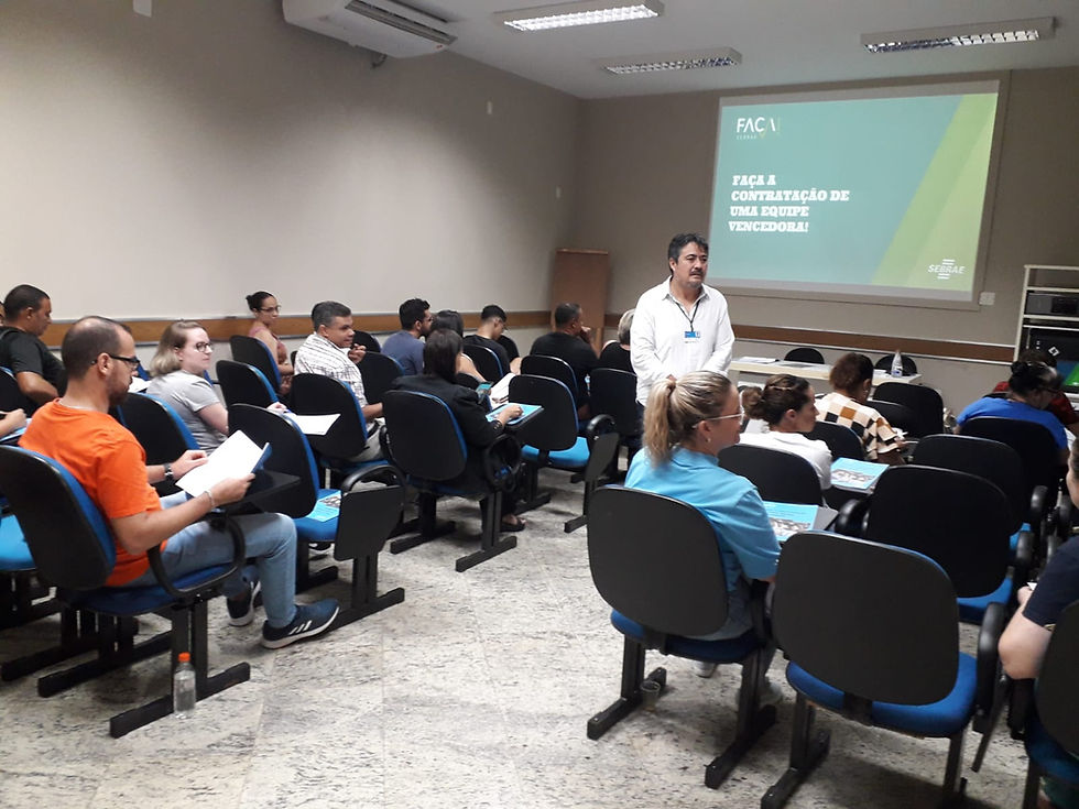 30 empreendedores e empresários participam do Programa de Excelência no Atendimento