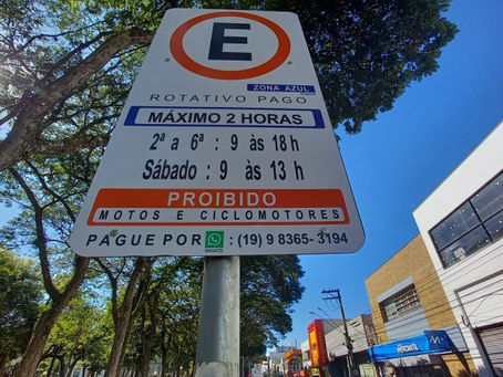 Zona Azul volta com taxa única de R$ 2,00