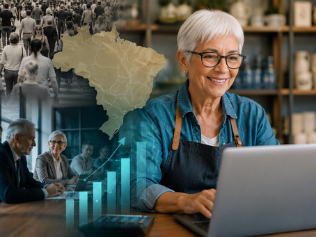 Brasil tem 4,3 milhões de empreendedores 60+, que trazem ensinamentos preciosos