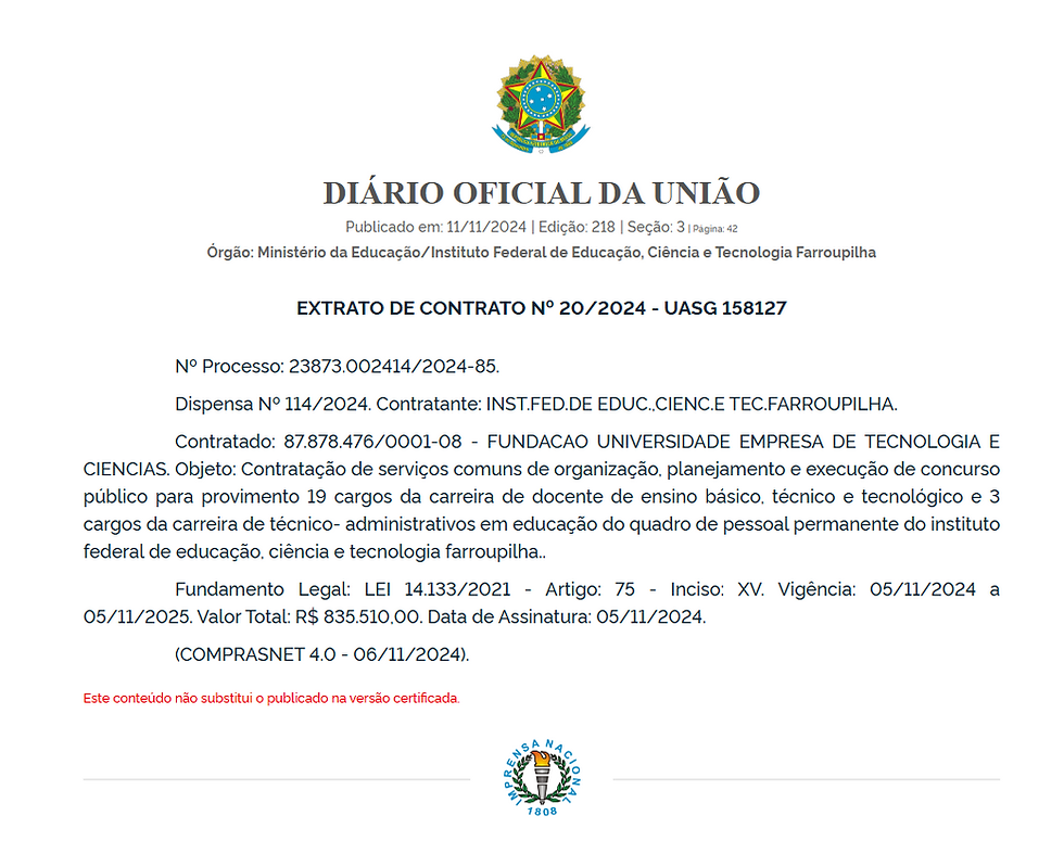 IFFAR - Instituto Federal Farroupilha