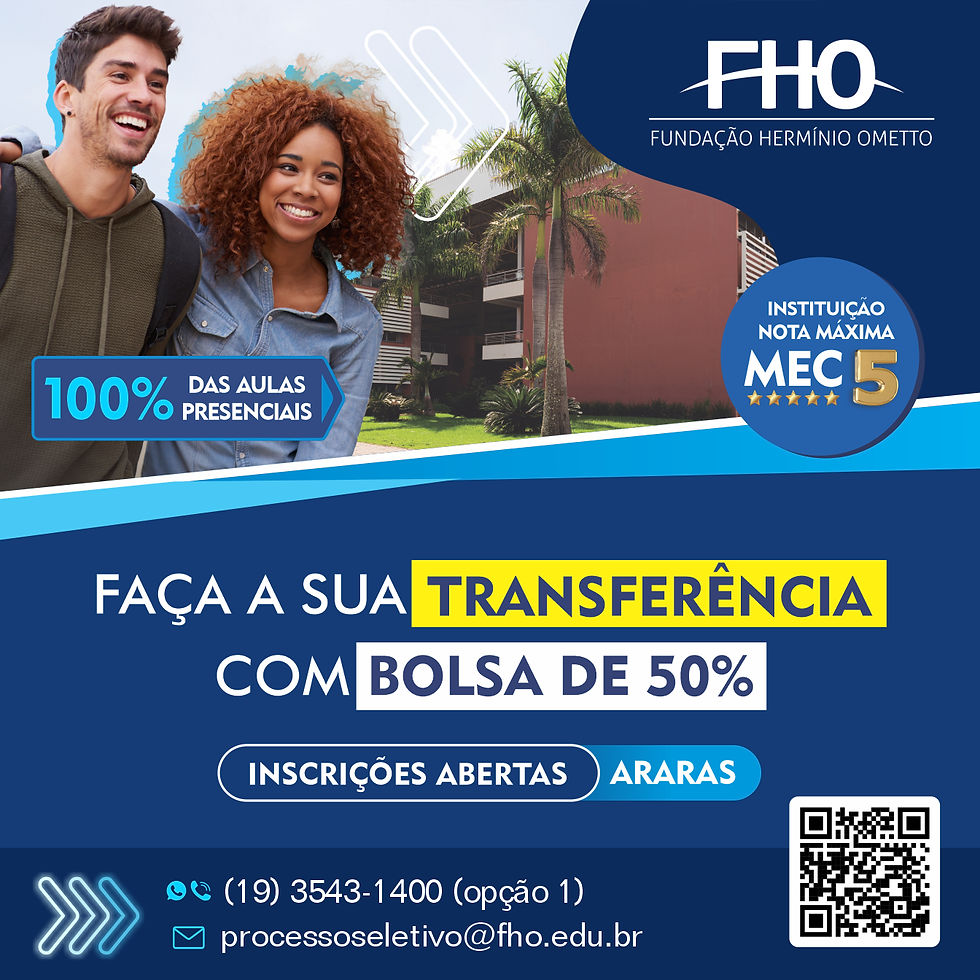 Anúncio ACIA - Programa da Transferência 2026 - Araras
