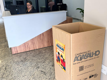 ACIA é ponto de arrecadação da Campanha do Agasalho 2026