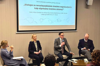 Liutauras Kazlavickas: NVO indėliu į švietimo sistemos stiprinimą nederėtų abejoti