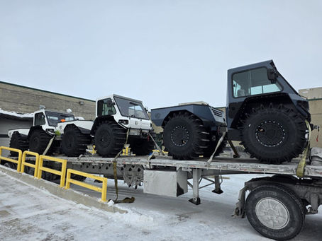 A large Swamp Rider shipment successfully delivered.