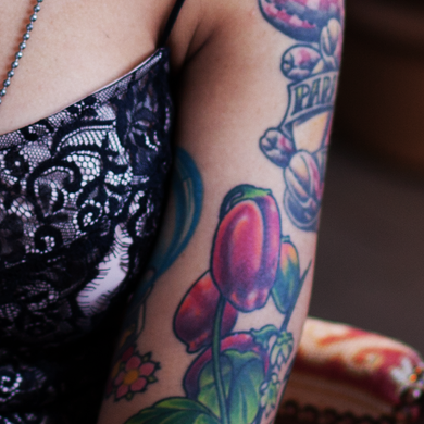 braço Tattooed