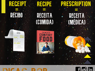 Dicas B2B: RECEIPT x RECIPE x PRESCRIPTION