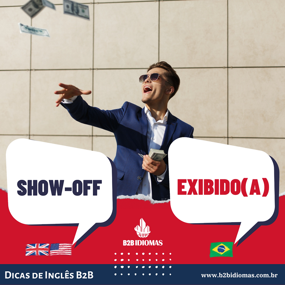 Dicas de Inglês da B2B: como dizer EXIBIDO ou EXIBIDA, em inglês?