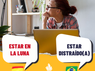 Dicas de Espanhol B2B: ESTAR EN LA LUNA