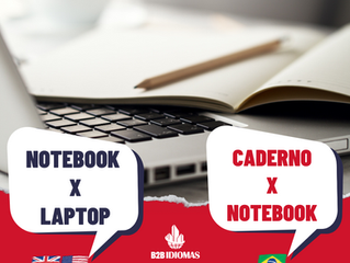 Dicas de Inglês B2B: NOTEBOOK x LAPTOP