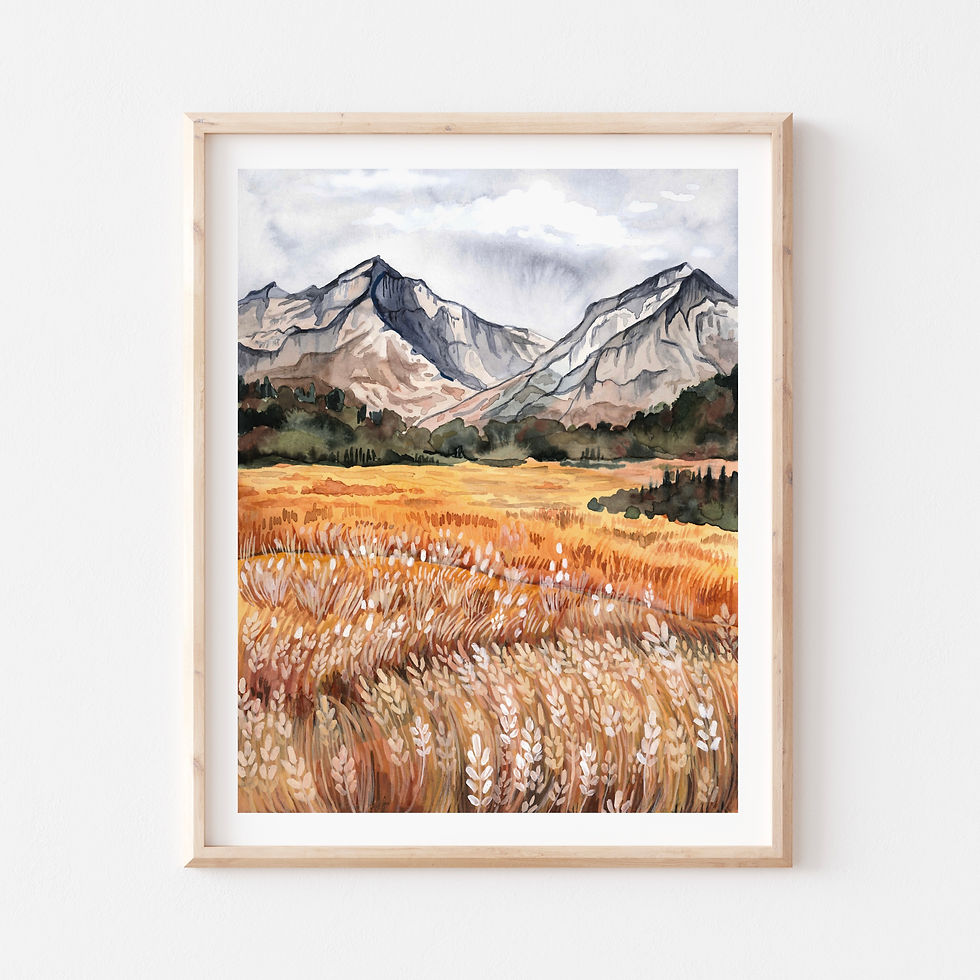 Late Summer Mountains