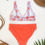 Thumbnail: Lavender Citrus and Orange Bottoms Recycled High-Waisted Bikini