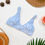 Thumbnail: Sky Blue Beauty Marks Recycled Padded Bikini Top
