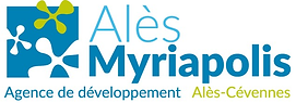 Logo Alès Myriapolis – soutien au développement des projets innovants comme Vestales dans les Cévennes